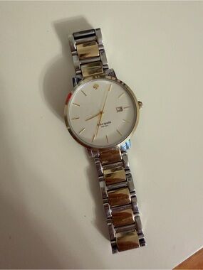 kate spade Two-Tone Gold and Silver Stainless Steel Watch